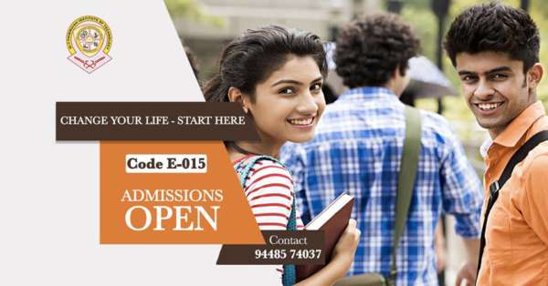 Engineering Admissions Open  2018 – 2019