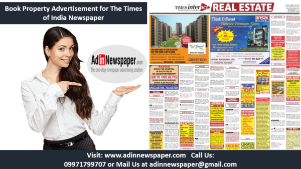 Property Advertisement in Gurgaon Newspapers