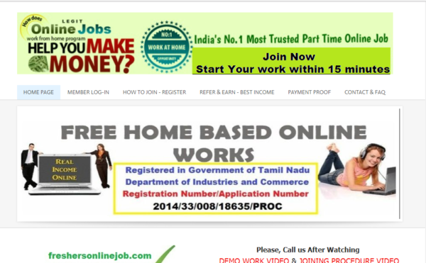 Govt Registered Free Online Works Available – Earn Rs.1000/- Daily From Home
