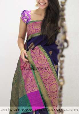 Buy Exclusive Banarasi Silk Sarees | Studio Ayana