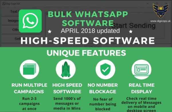 Bulk whatsapp software HIGH SPEED