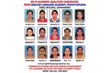 English language and IELTS Coaching Centre at Muvattupuzha