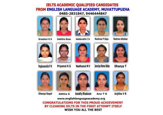 English language and IELTS Coaching Centre at Muvattupuzha