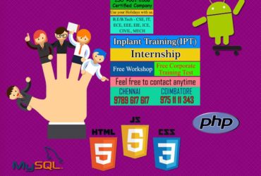 best internship in chennai