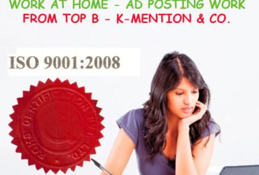 Copy-Paste Work At Home-Ad Posting Franchisee Oppurtunity in Jaipur K-Mention