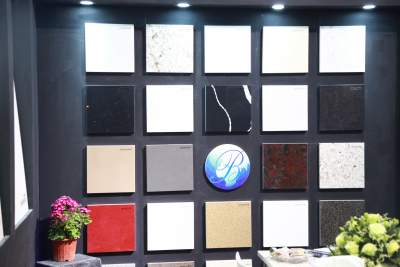 Quartz engineering slabs in India, Modular quartz kitchen in India, Quartz countertops