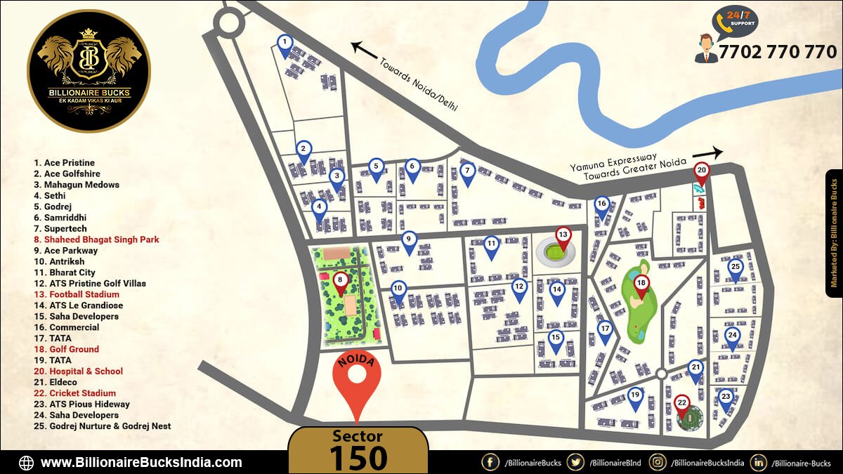 Luxurious Apartments in Noida Sec-150 Call 7702-770-770