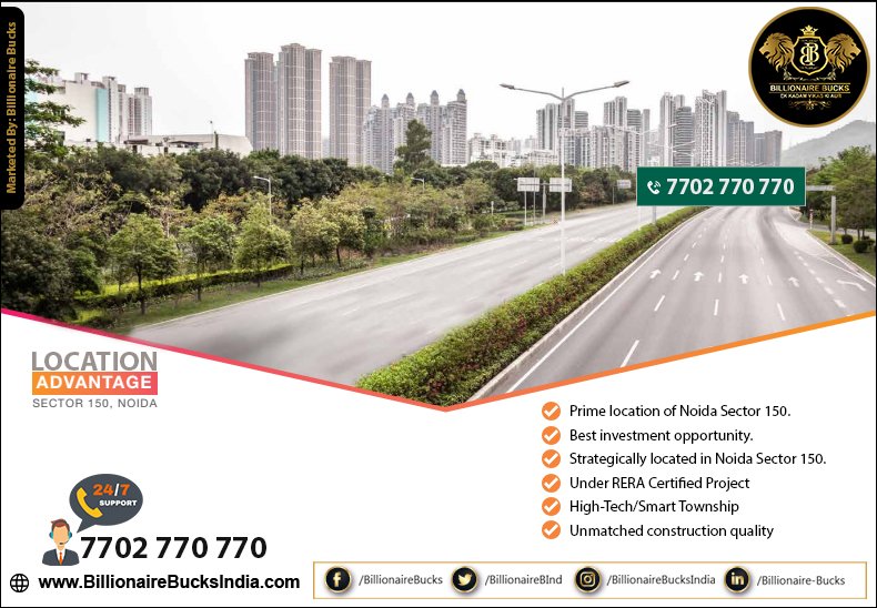 Luxurious Apartments in Noida Sec-150 Call 7702-770-770