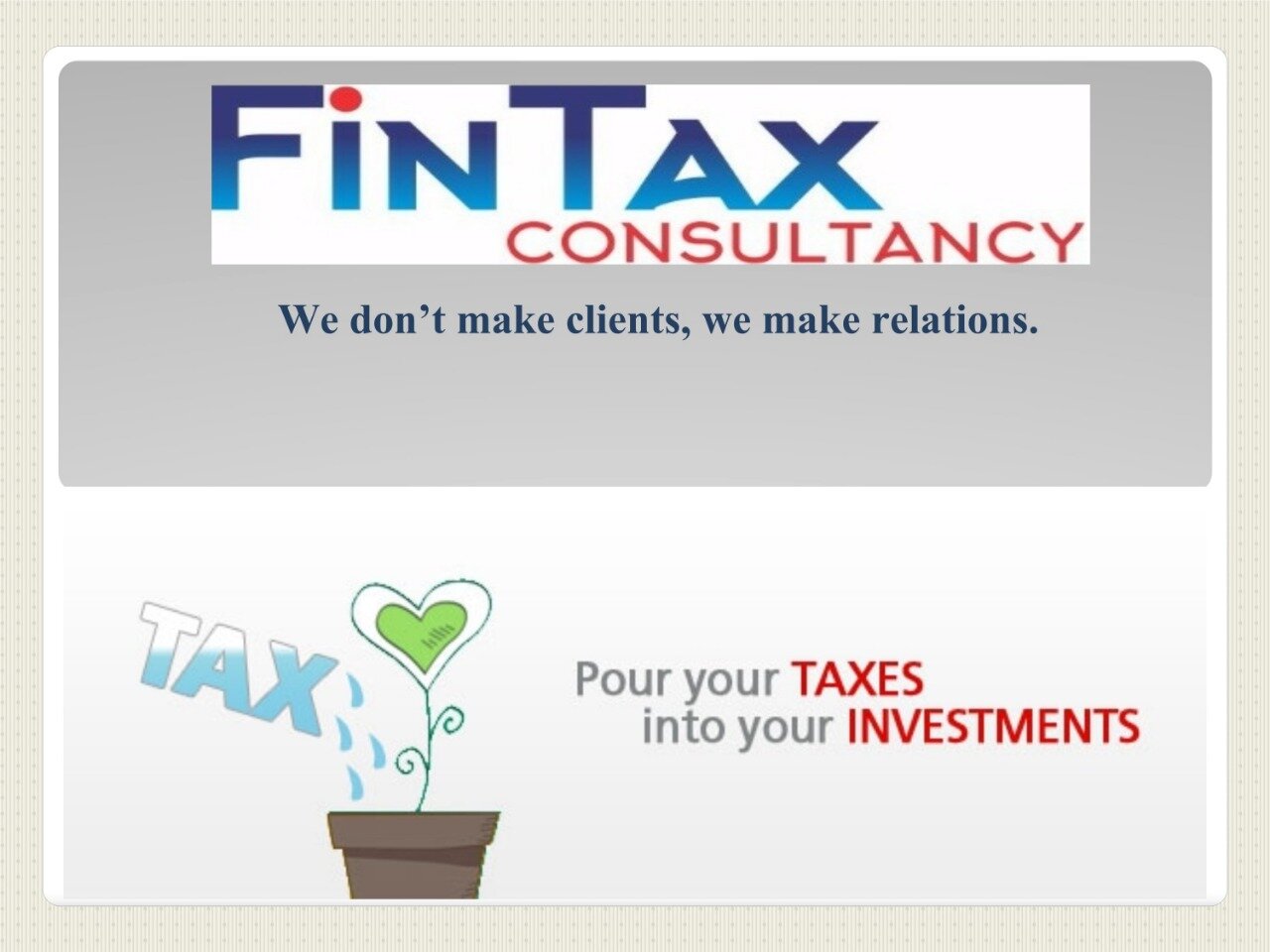 Income Tax Consultancy