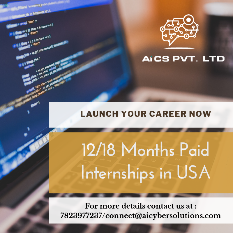 Internship in USA