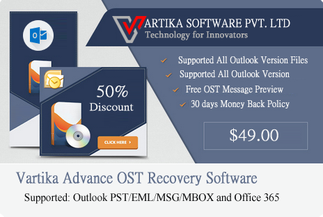 Convert Outlook OST to PST | Free Download Vartika OST to PST Converter 2019