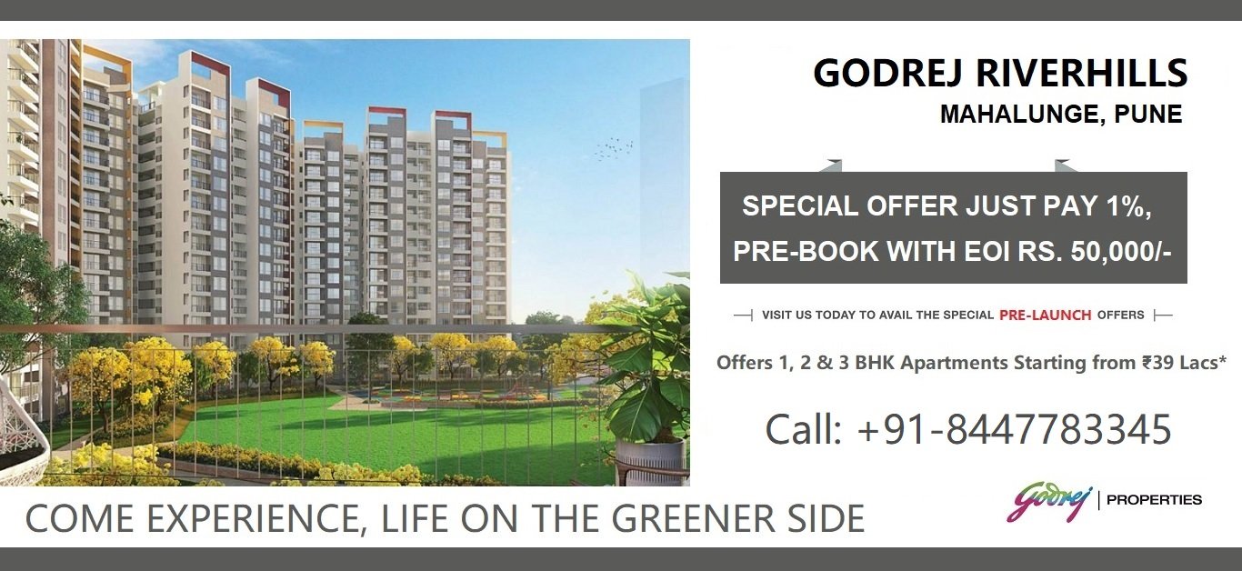 Godrej Hilside Mahalunge | Godrej RiverHills Pune Project