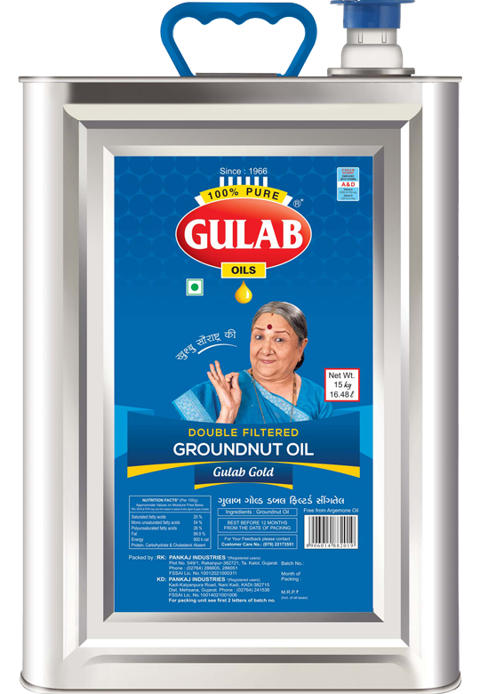 Groundnut Oil – Buy Best Organic Mungfali Oil Online – Gulaboils