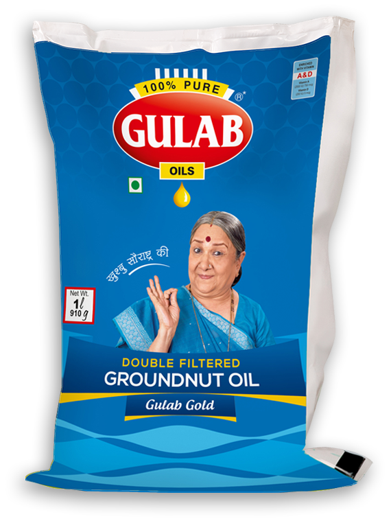 Groundnut Oil – Buy Best Organic Mungfali Oil Online – Gulaboils