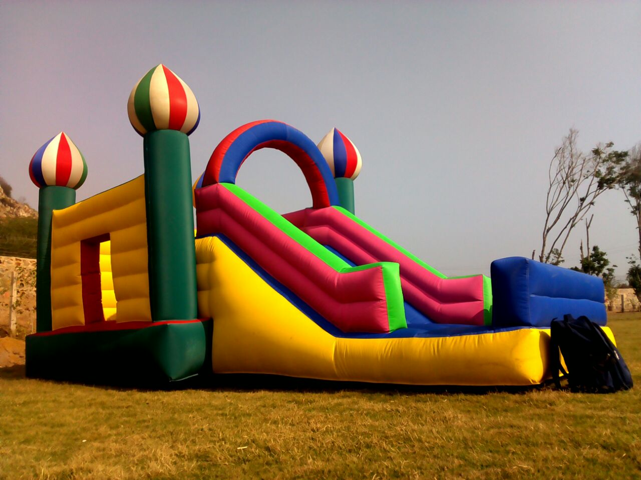 Bouncy for kids party  in delhi 9643415285