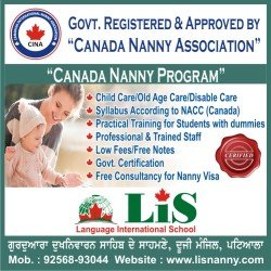 Nanny course institute in patiala