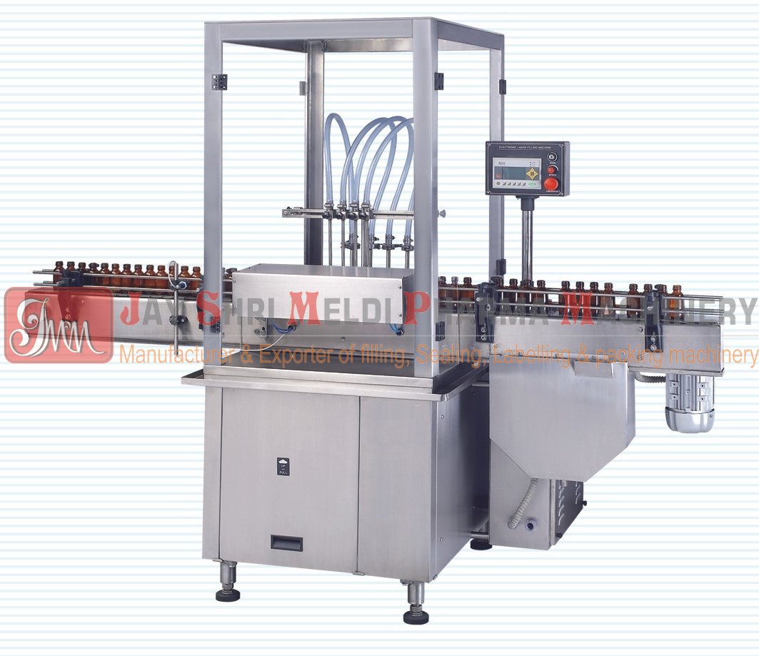 Meldi Pharma Machinery is manufactured Bottle Labeling Machine and Powder Filling Machine