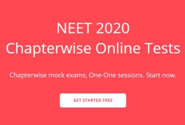 NEET 2020 Chapterwise Online Tests