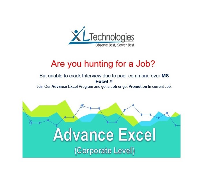 Advanced Excel Training in Delhi NCR