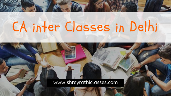 CA Inter Classes With Shrey Rathi Classes