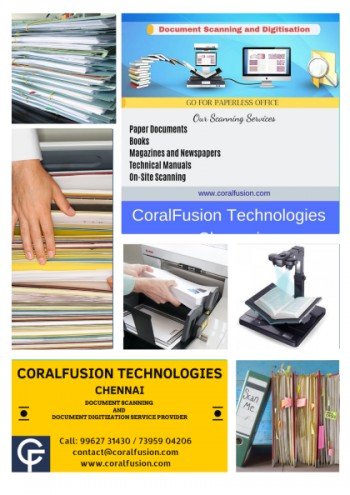 Document Scanning Services in Chennai Tamilnadu