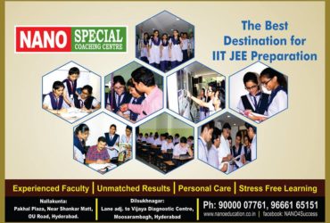 Best IIT Coaching In Hyderabad – Nano Education