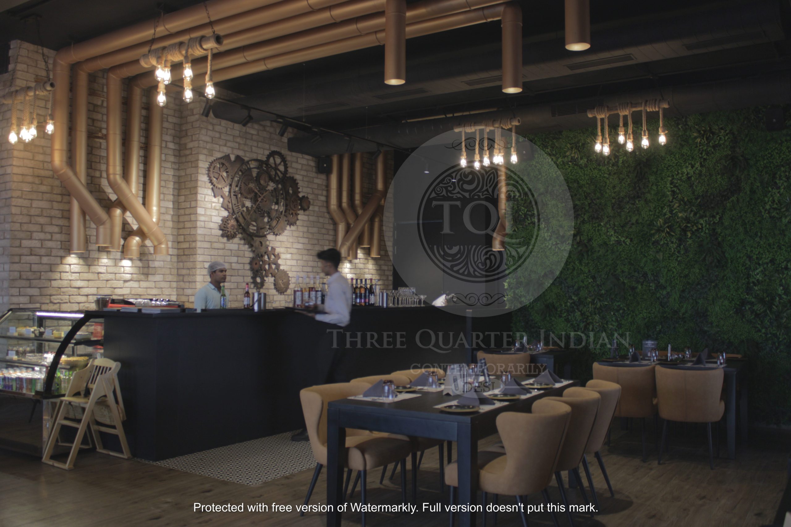 Ahmedabad’s Tallest Rooftop Restro café , Three Quarter Indian (TQI)