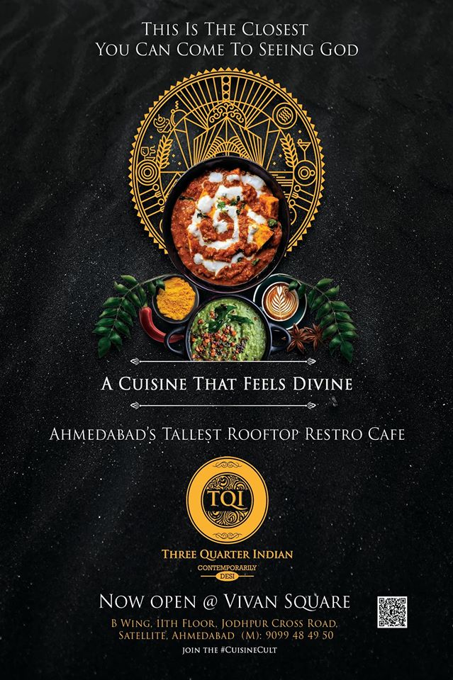 Three Quarter Indian (TQI) Restaurant & Rooftop Café