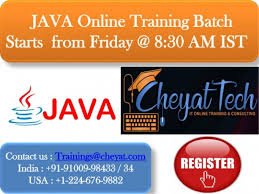 Java Online Training – On Job Support – Cheyat Technologies