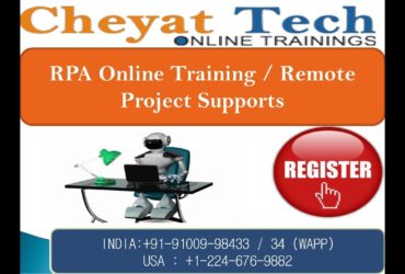 RPA Online Training – Cheyat Technologies