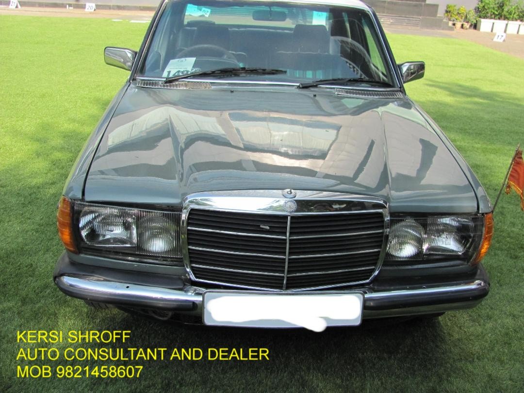 1979 MERCEDES 1223 SERIES 240 D DIESEL KERSI SHROFF AUTO CONSULTANT AND DEALER A