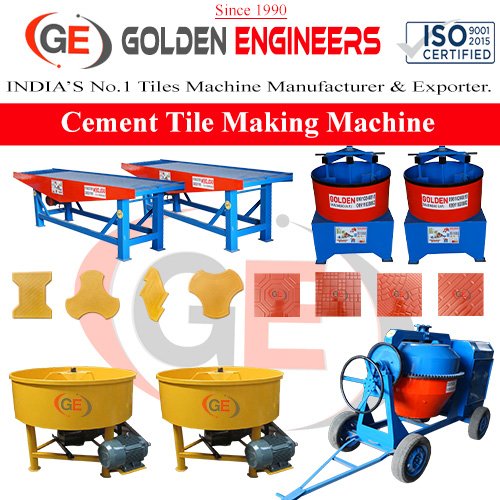 High quality Interlocking Tile Making Machine
