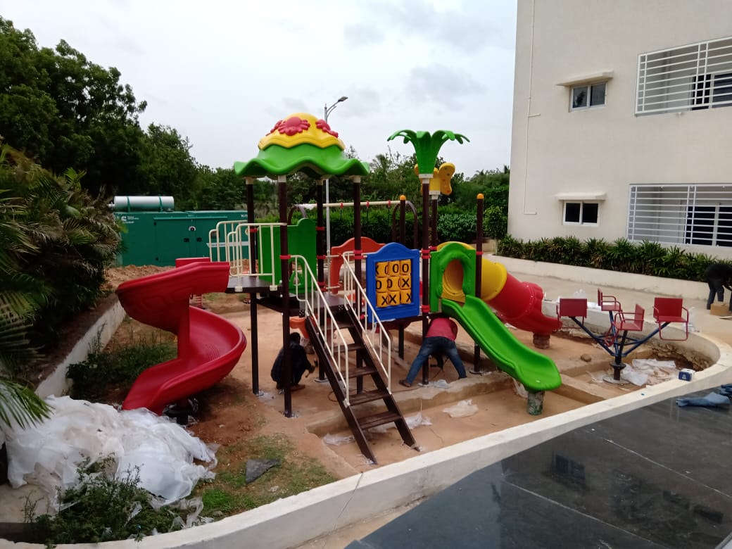MANUFACTURE OF PLAYGROUND EQUIPMENTS AND OUTDOOR GYM EQUIPMENTS