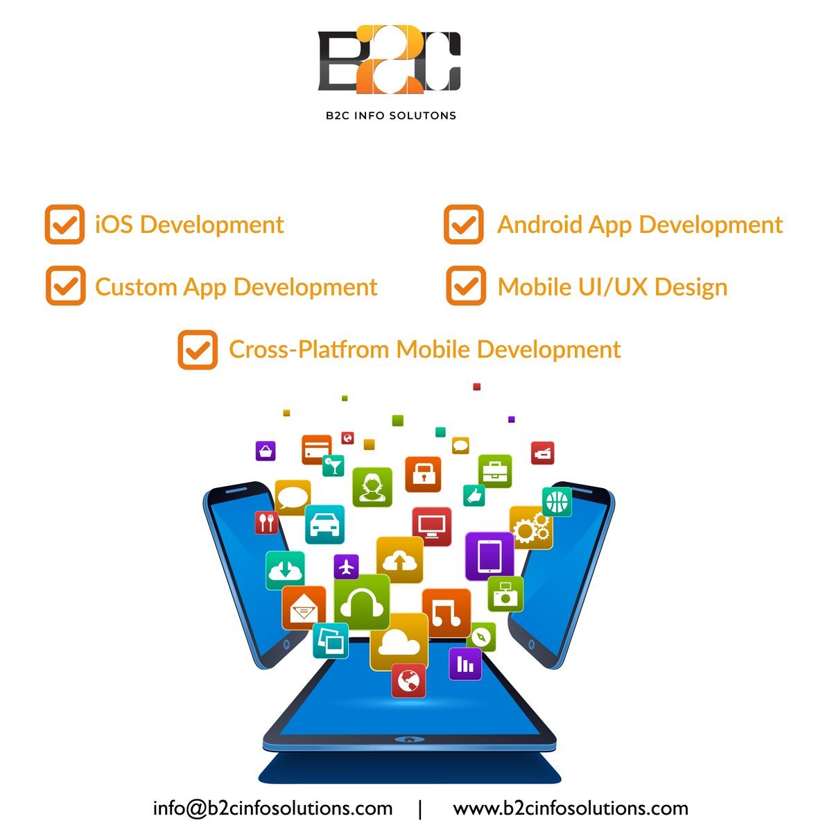 Top Mobile app development company Bangalore – B2C Info Solutions