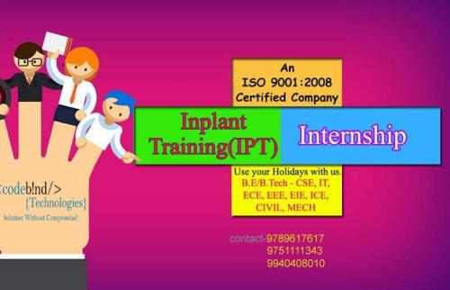 inplant training in chennai for ece