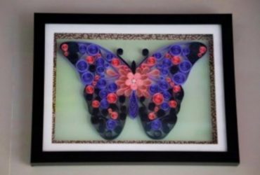 Wedding gifts for home decor Abstract Butterfly art work Aadhi Creation