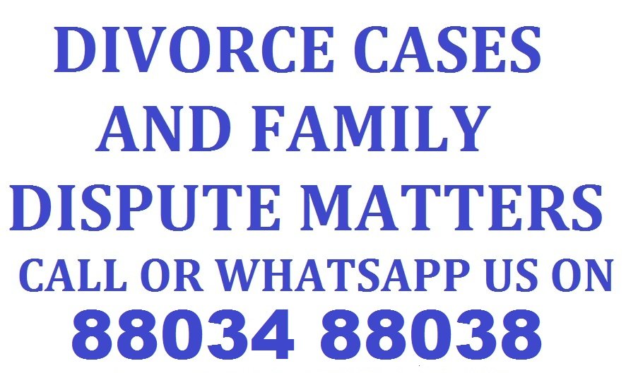 Divorce Case and Family Dispute Matter Call 88034 88038