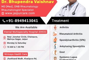 Dr. Bhupendra Vaishnav an Experienced Rheumatologist in Jaipur