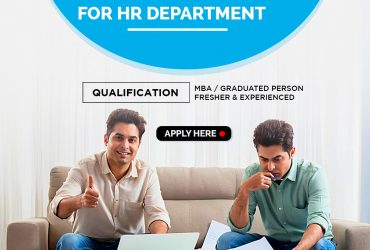 We are hiring dedicated and passionate people for HR Department