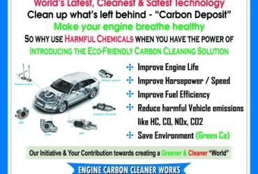 Engine carbon cleaning machine manufacturing and services