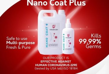 Nano coat quality surface disinfectant