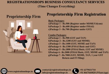 Proprietorship Firm Registration in India