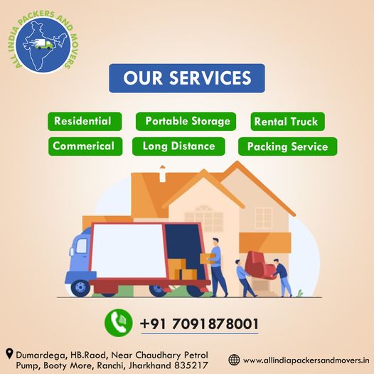 All India Packers:The Best Packers and Movers in Ranchi