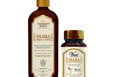 Vedobi Ayurvedic Diaba Free Lotion with Diaba Free Capsule