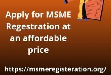 Apply for MSME Registration in India at an affordable price