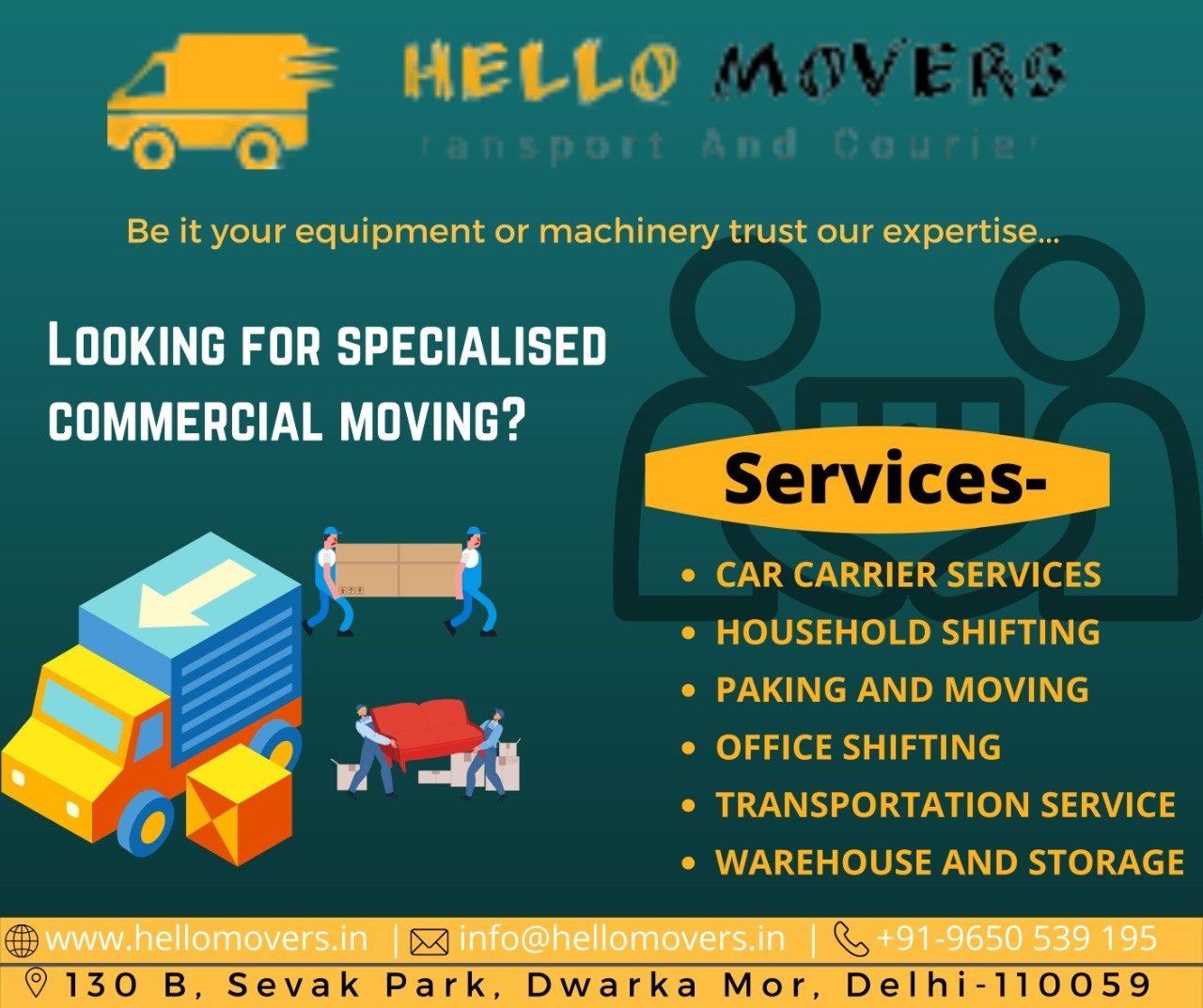 Packers and Movers in Kurukshetra, Haryana