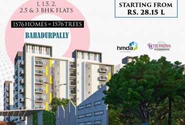 3bhk Flats for Sale Near Kompally | PMangatram Developers