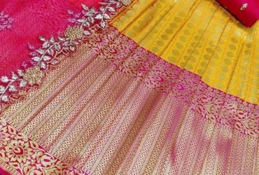 half sarees online