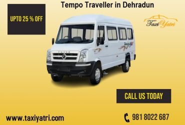 Book a Tempo Traveller in Dehradun