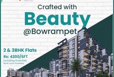 2 and 3BHK apartments in bowrampet | Vajradevelopers